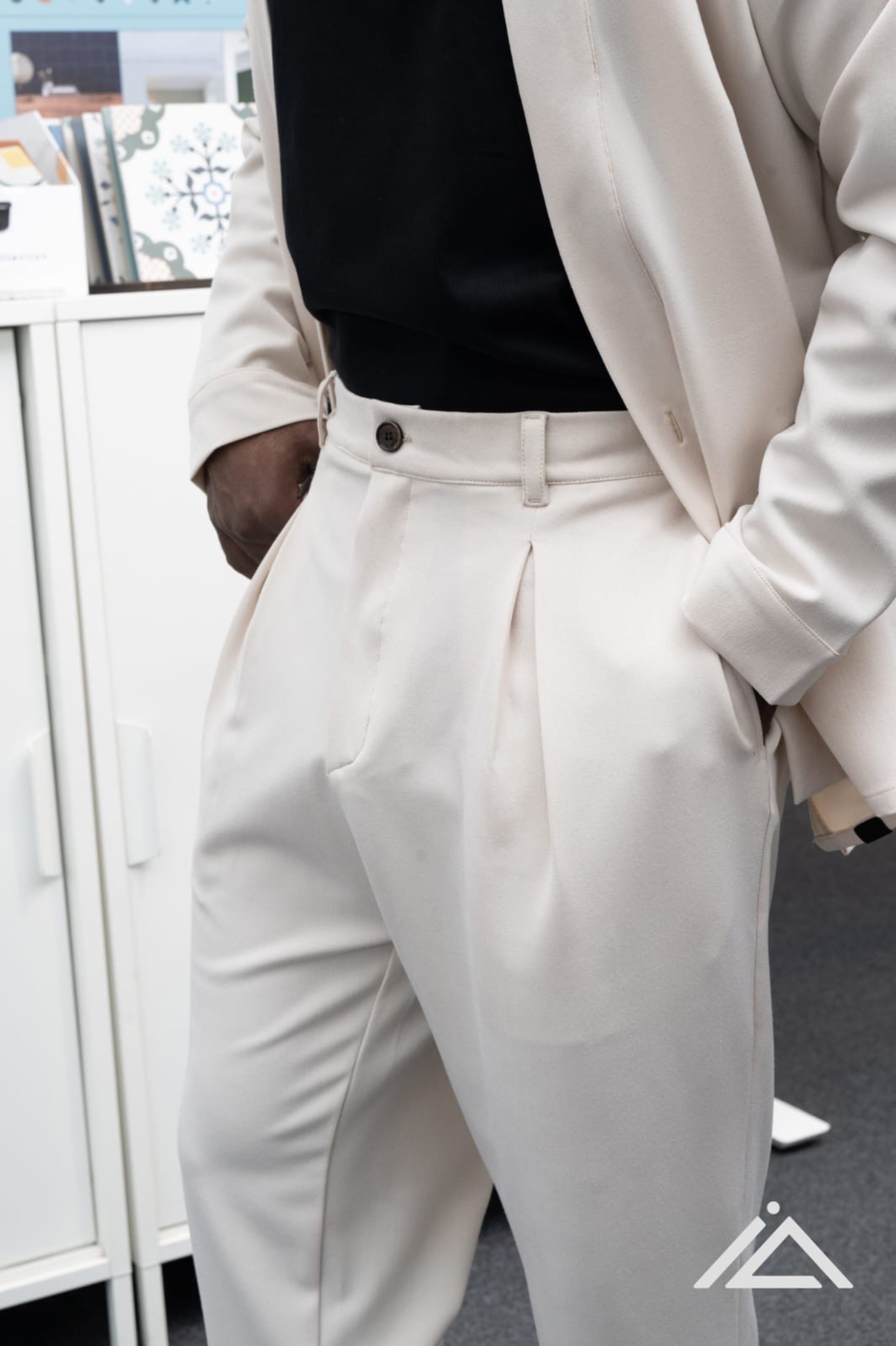 Sarouel Pince Beige