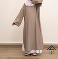 Abaya Fille Lina - Gris