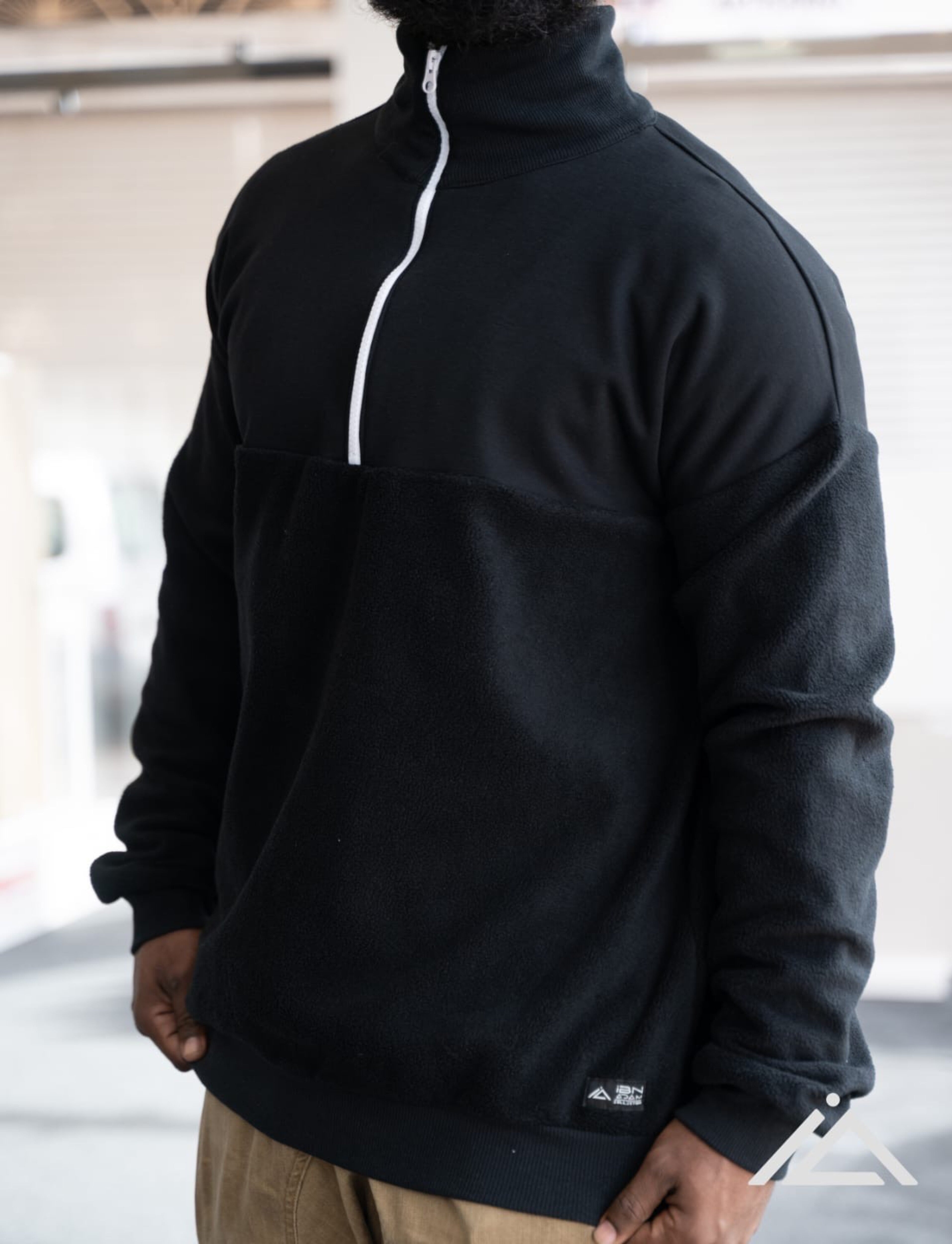 Pull Polaire Adulte – Noir