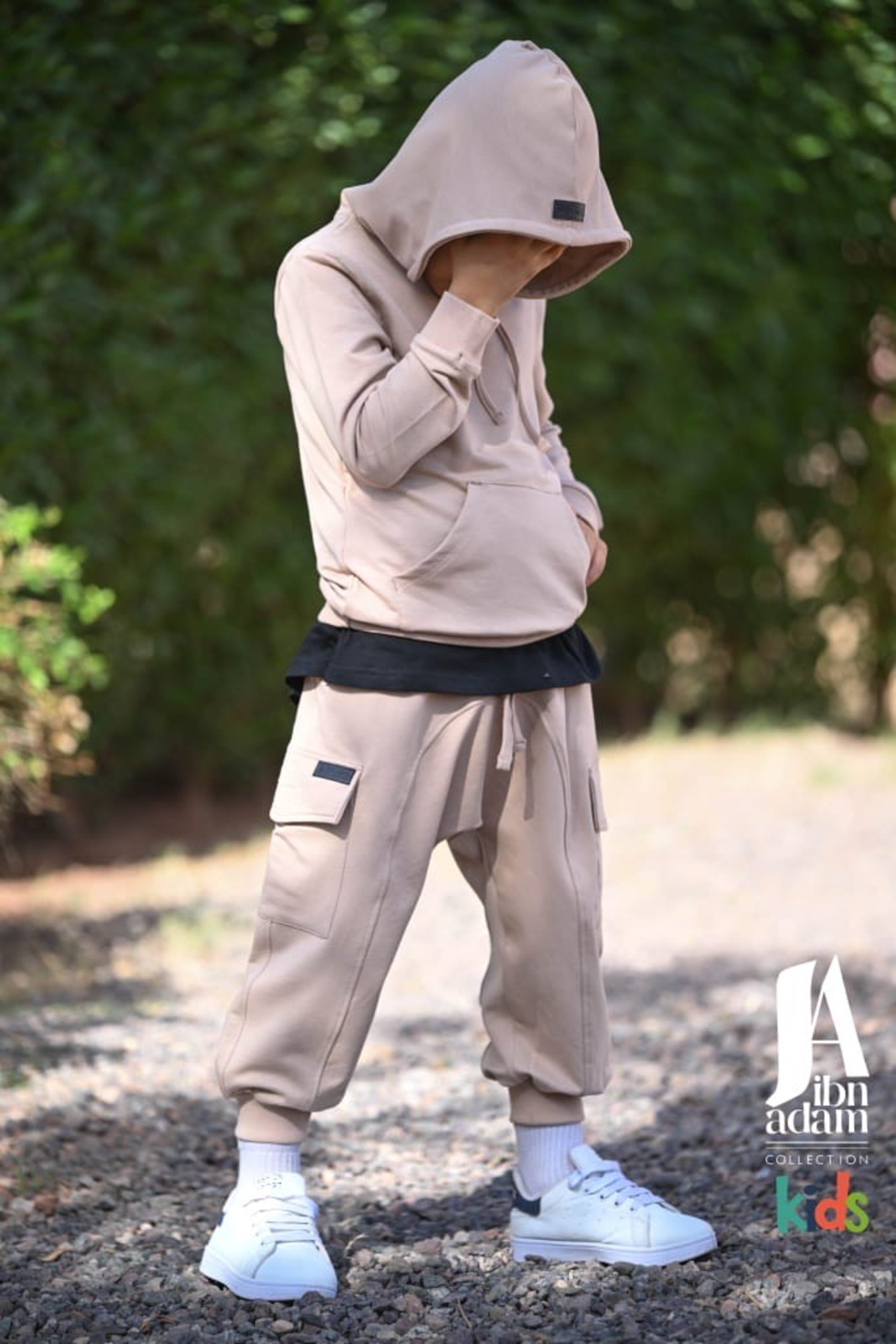 Ensemble Jogging Ali (Enfant) – Beige