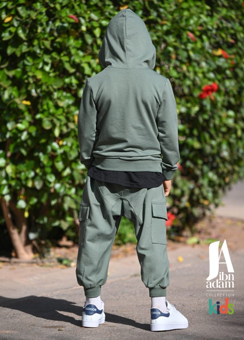 Ensemble Jogging Ali (Enfant) – Kaki