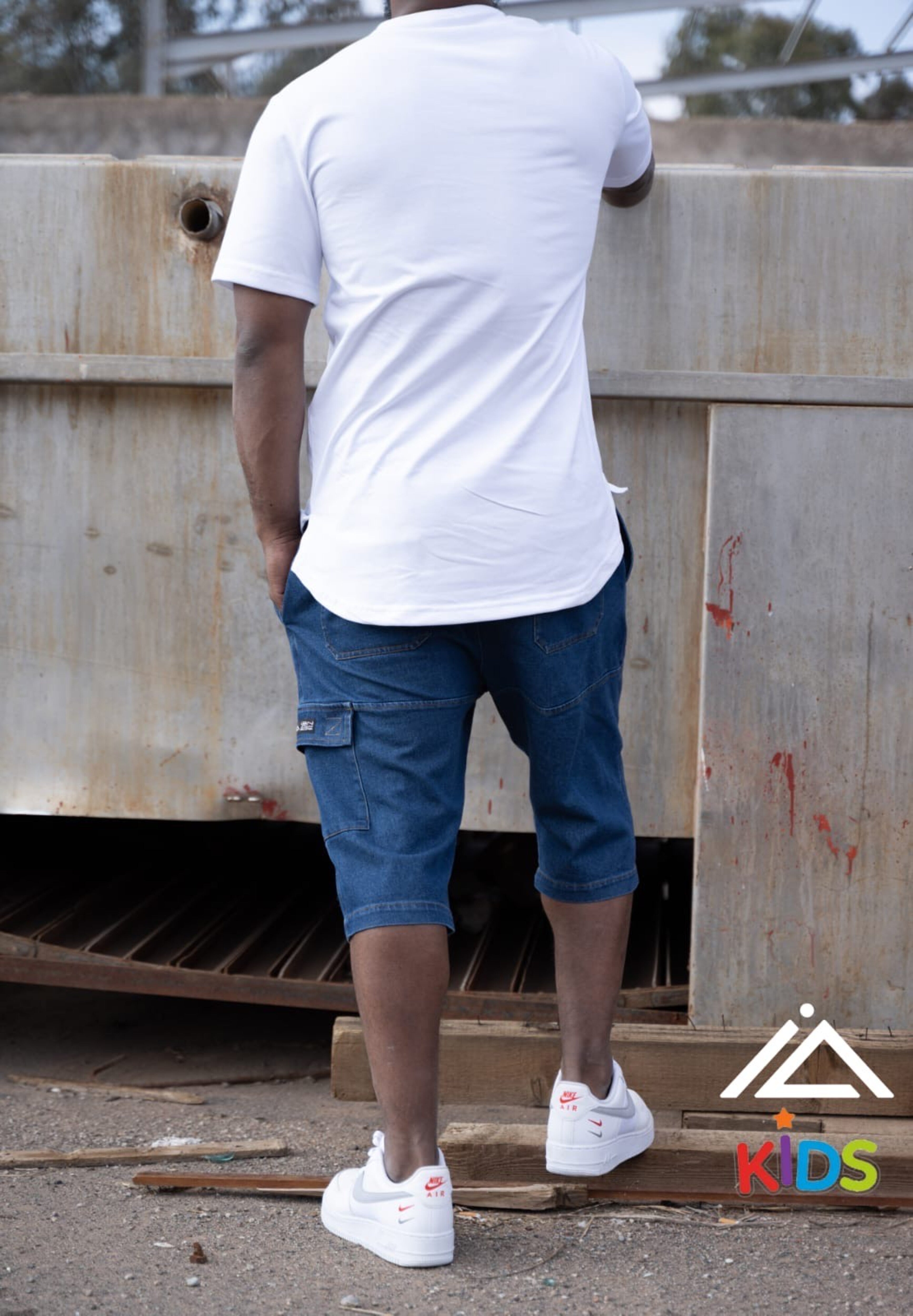 Sarouel Short Liam - Blue Jean