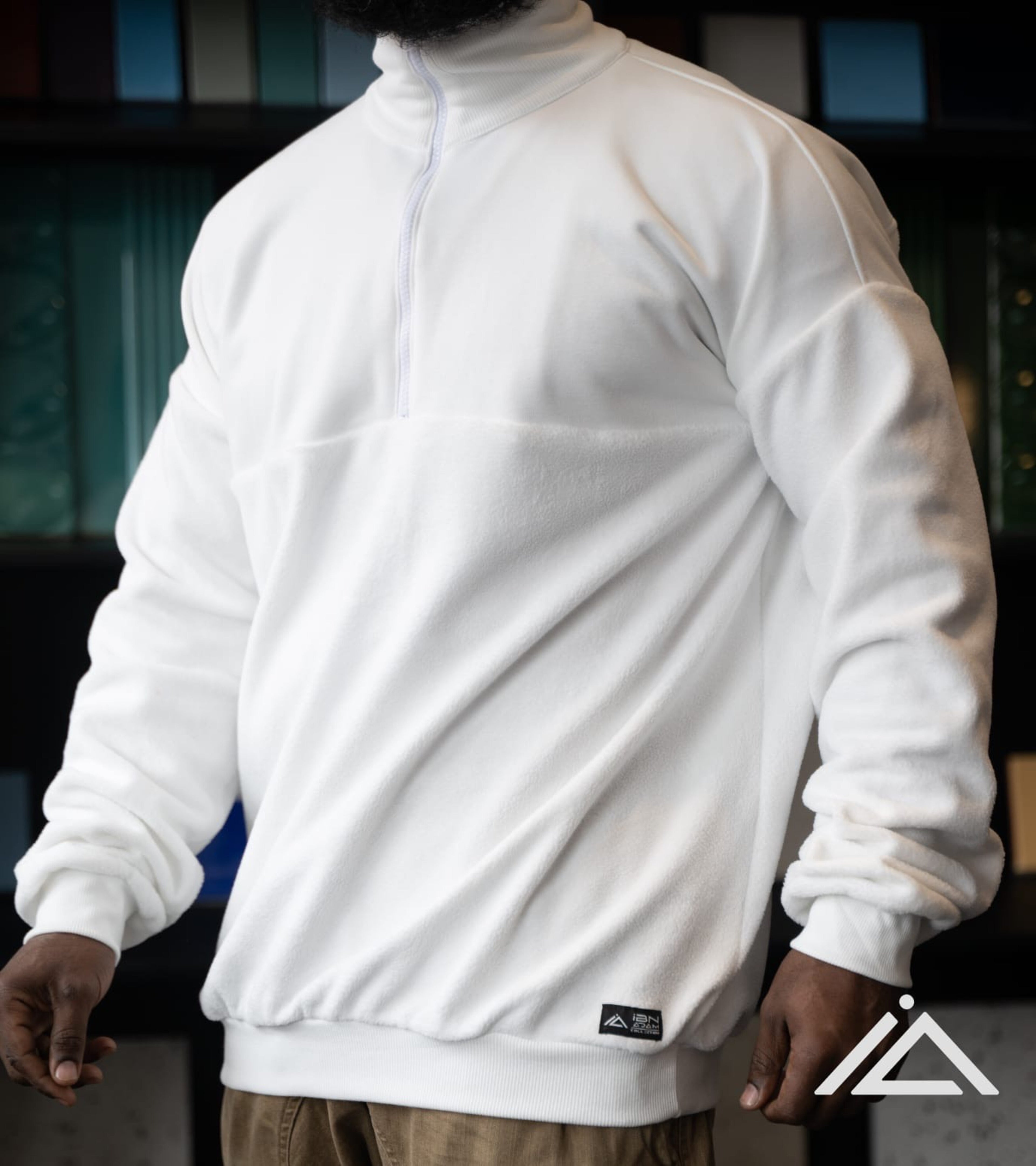 Pull Polaire Adulte – Blanc