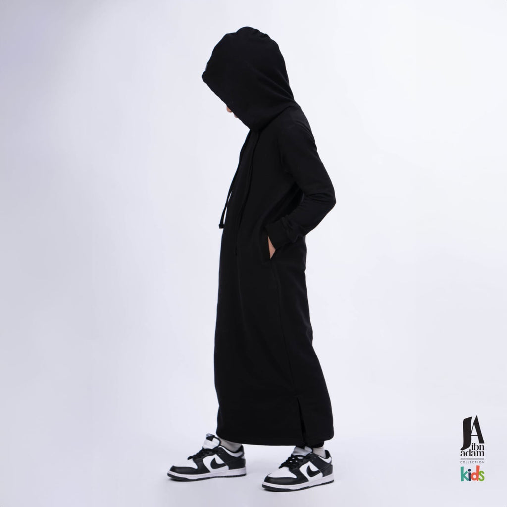 Qamis Jogging Amir - Noir
