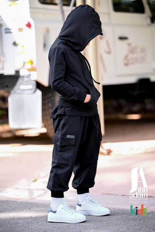 Ensemble Jogging Ali (Enfant) – Noir