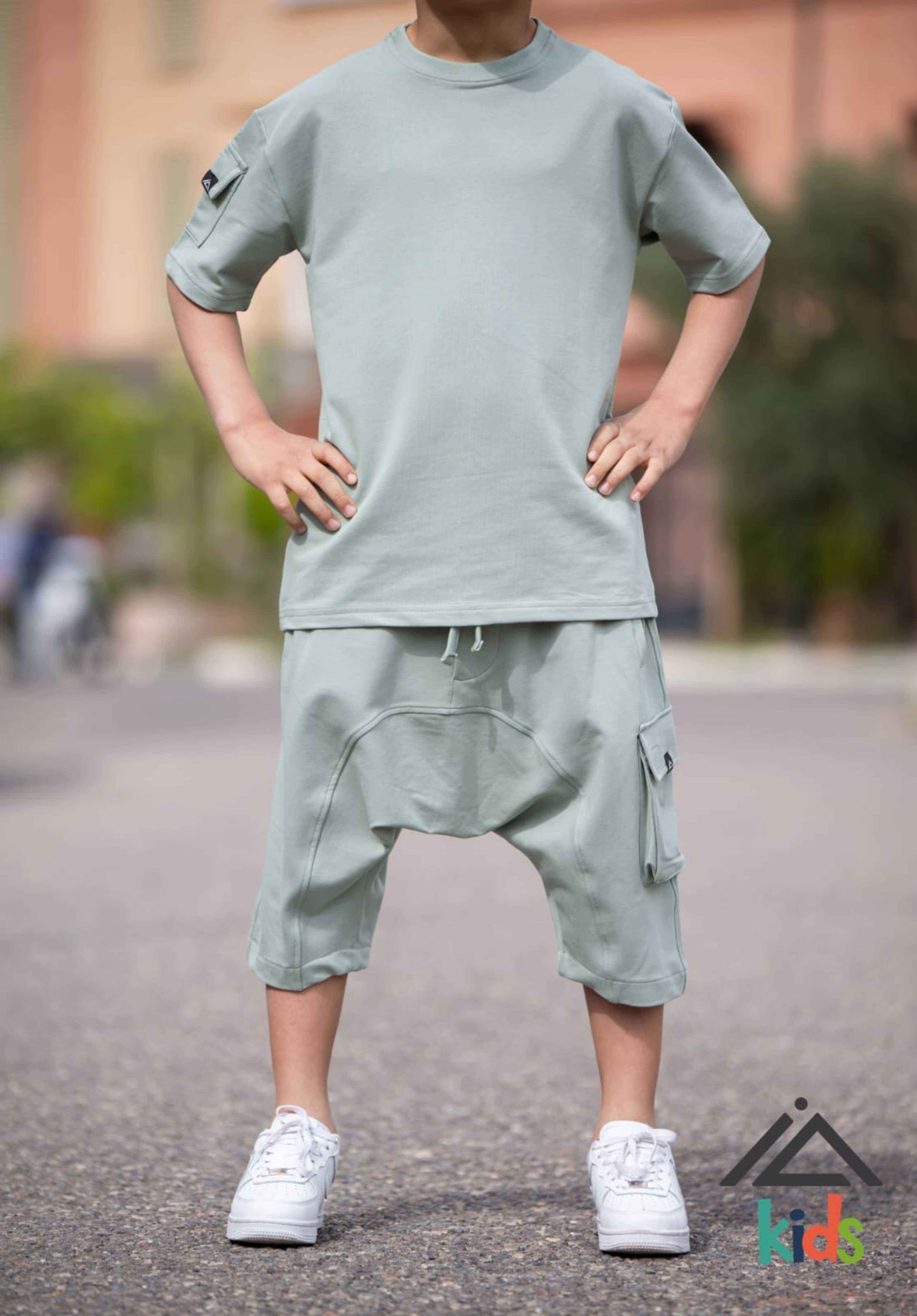 Ensemble jogging Hamza (Enfant) - Pistache