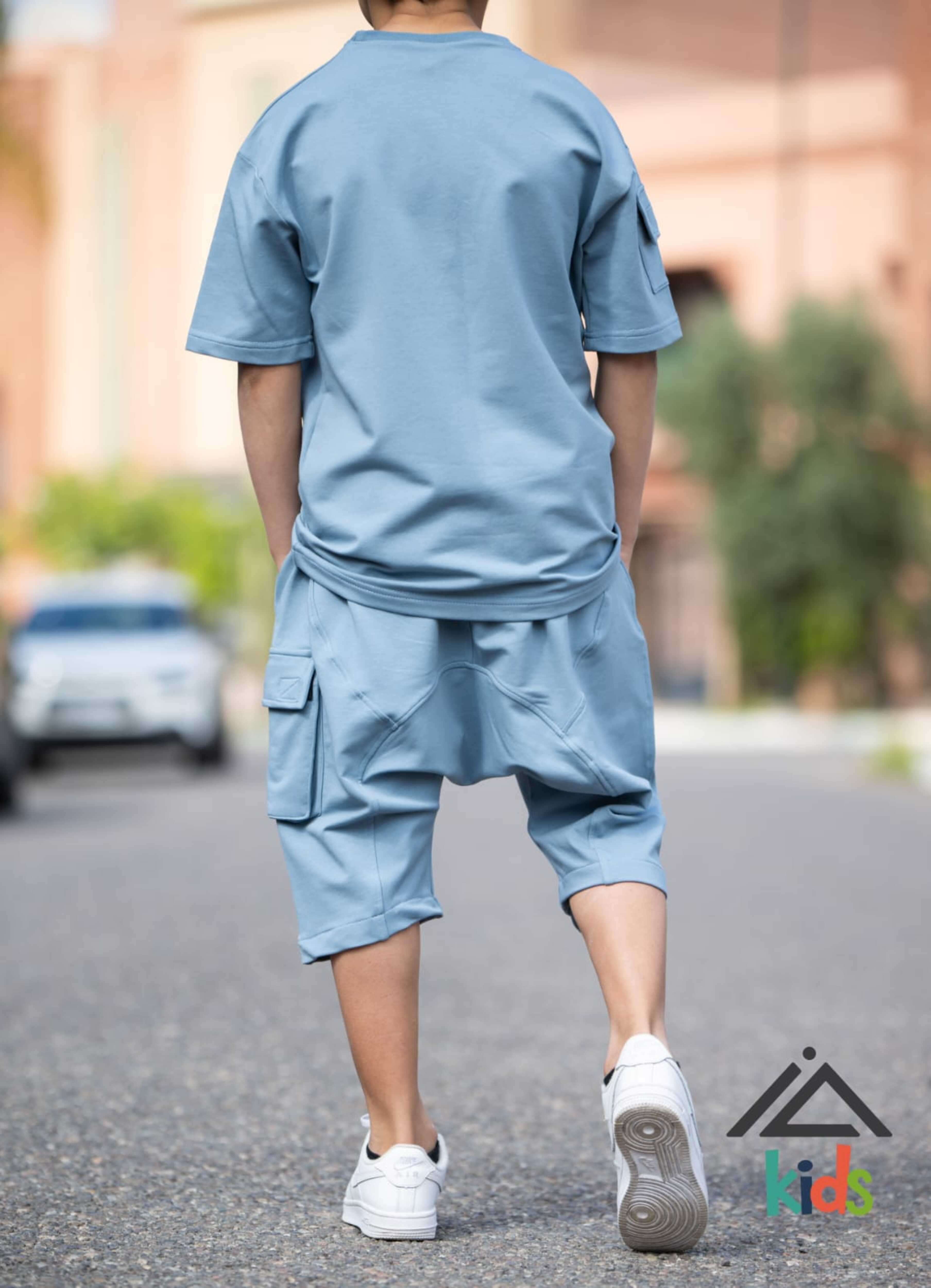 Ensemble jogging Hamza (Enfant) - Bleu ciel