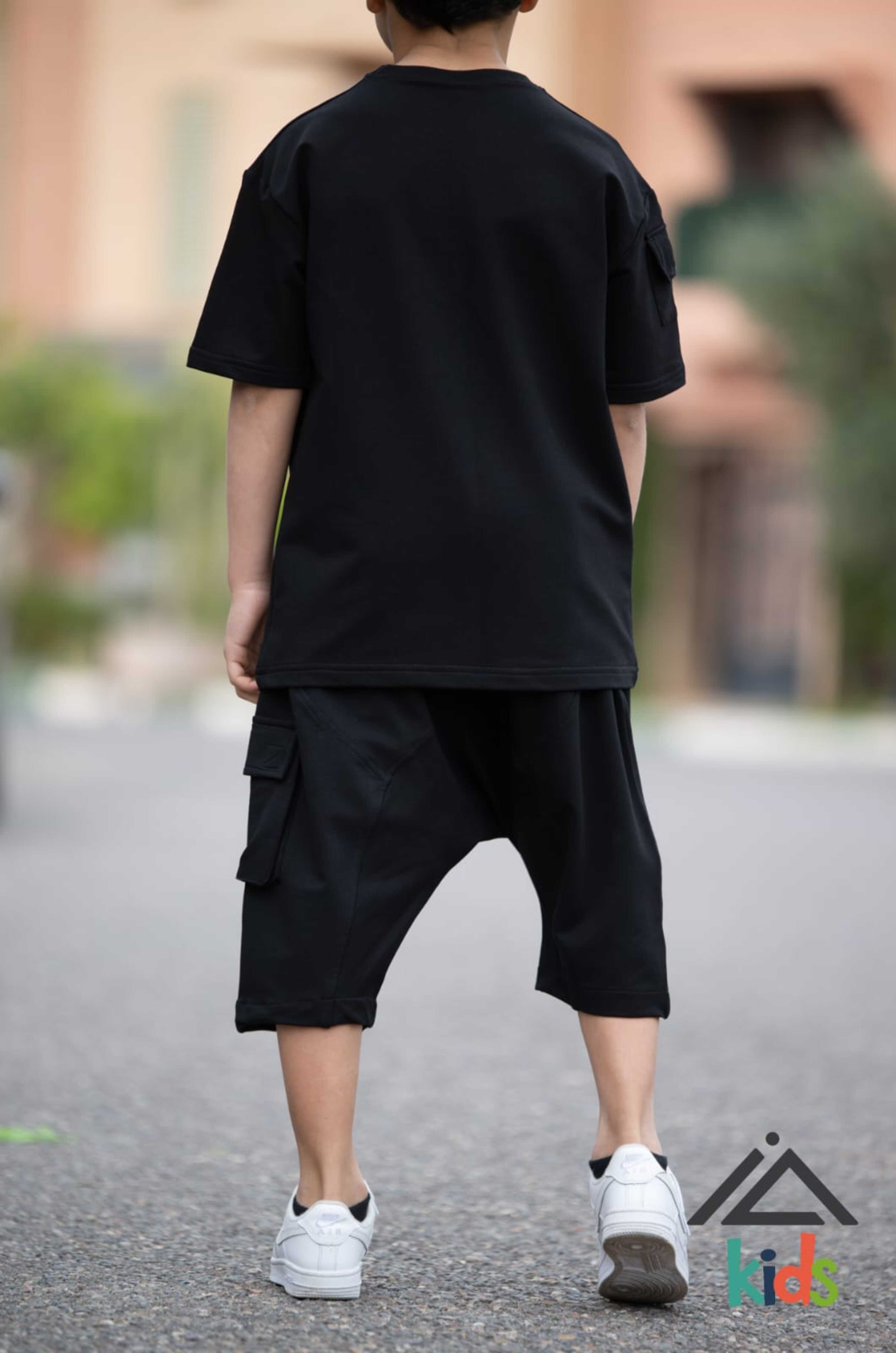 Ensemble jogging Hamza (Enfant) - All Black