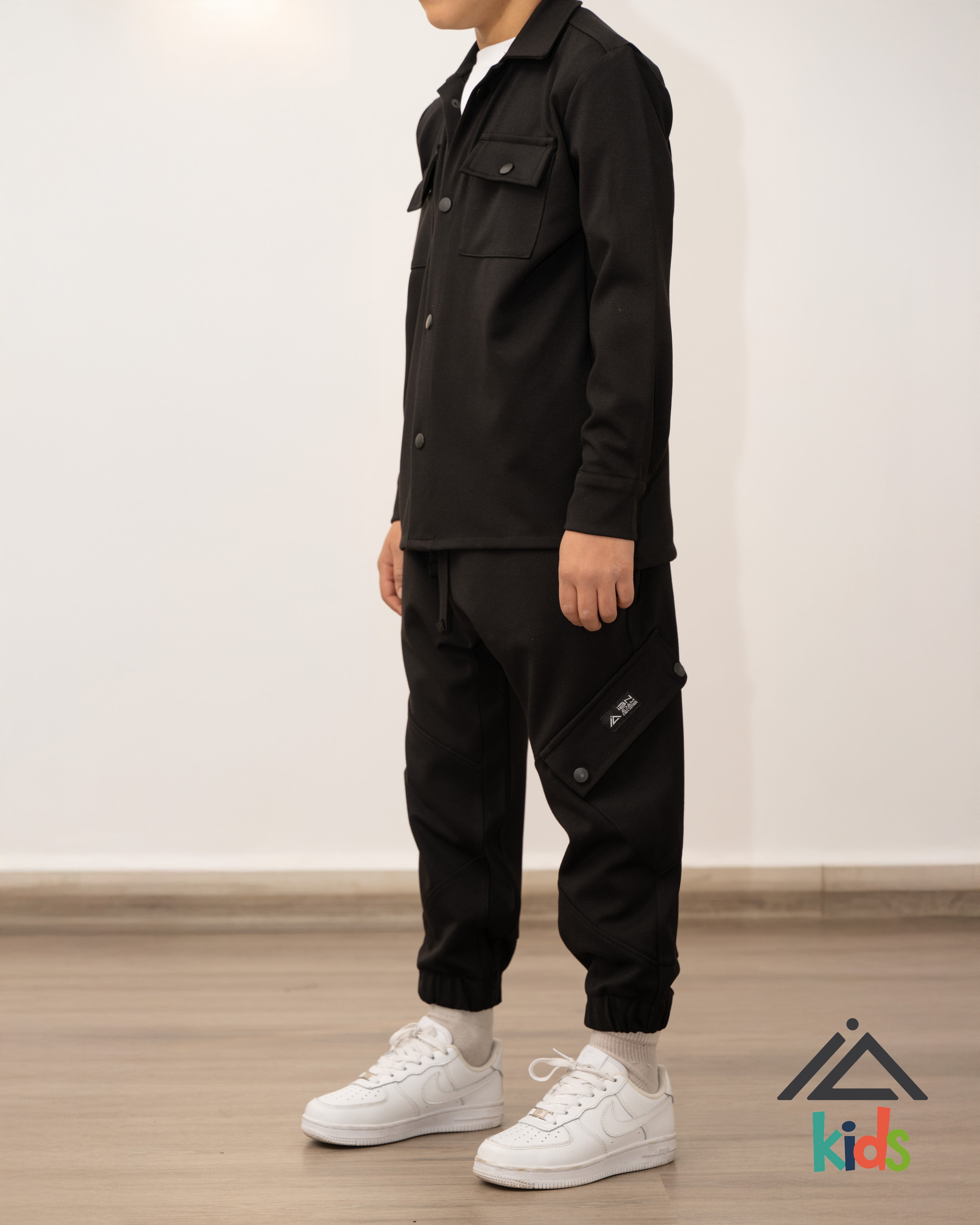 Ensemble Enfant déstructuré Ibn Adam - Noir