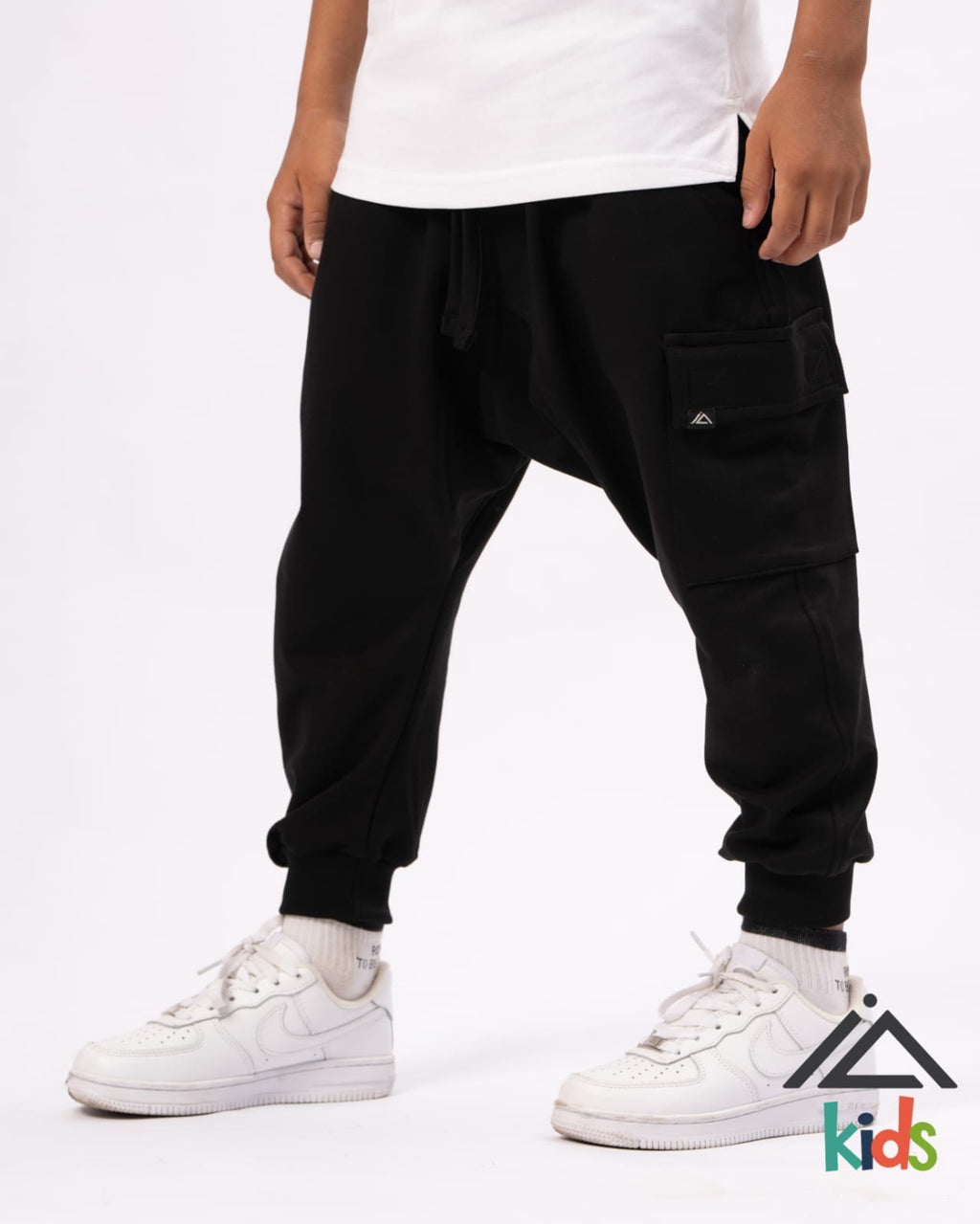 Sarouel Cargo Noor (Enfant) - Noir
