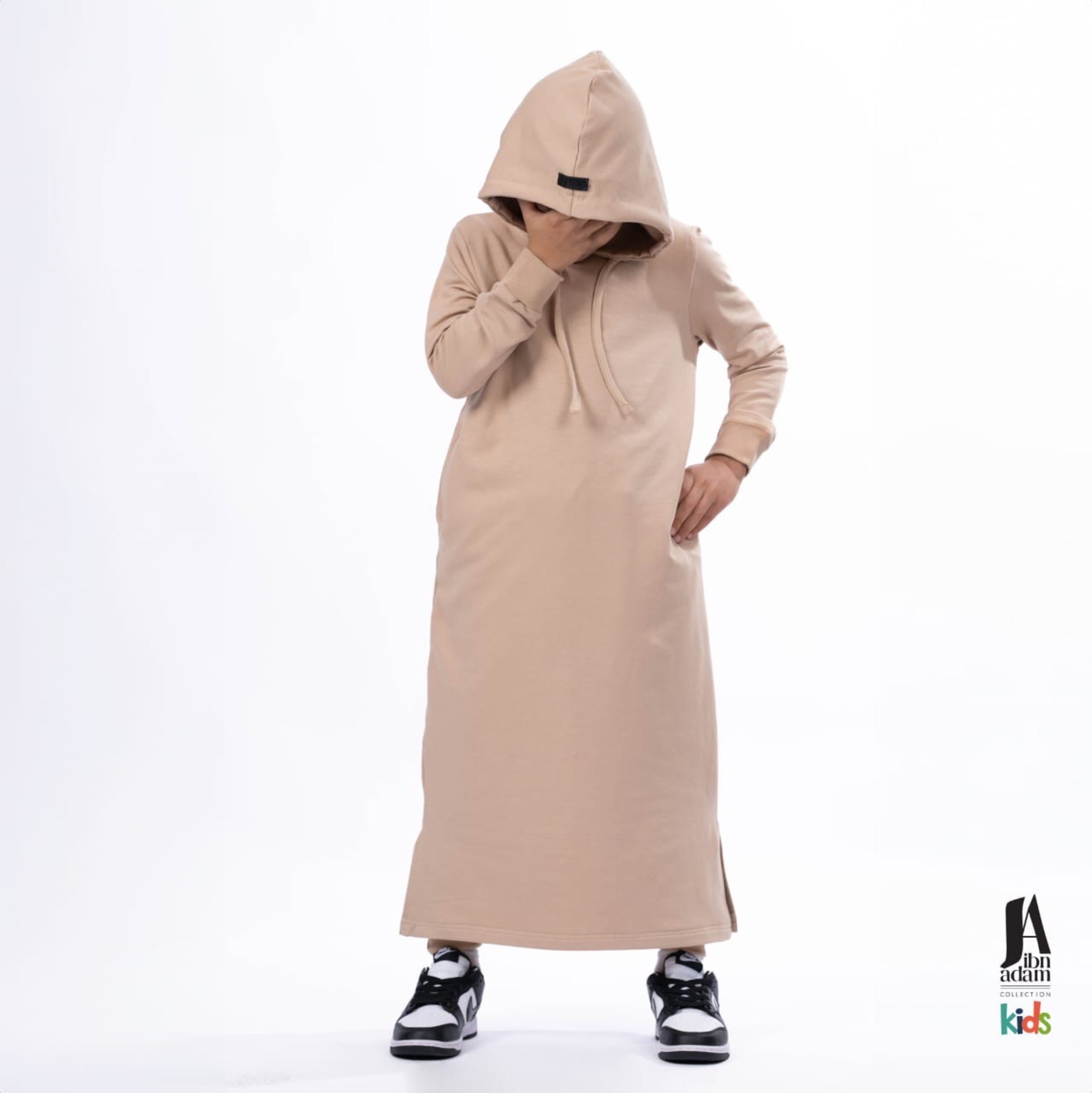 Qamis Jogging Amir - Beige