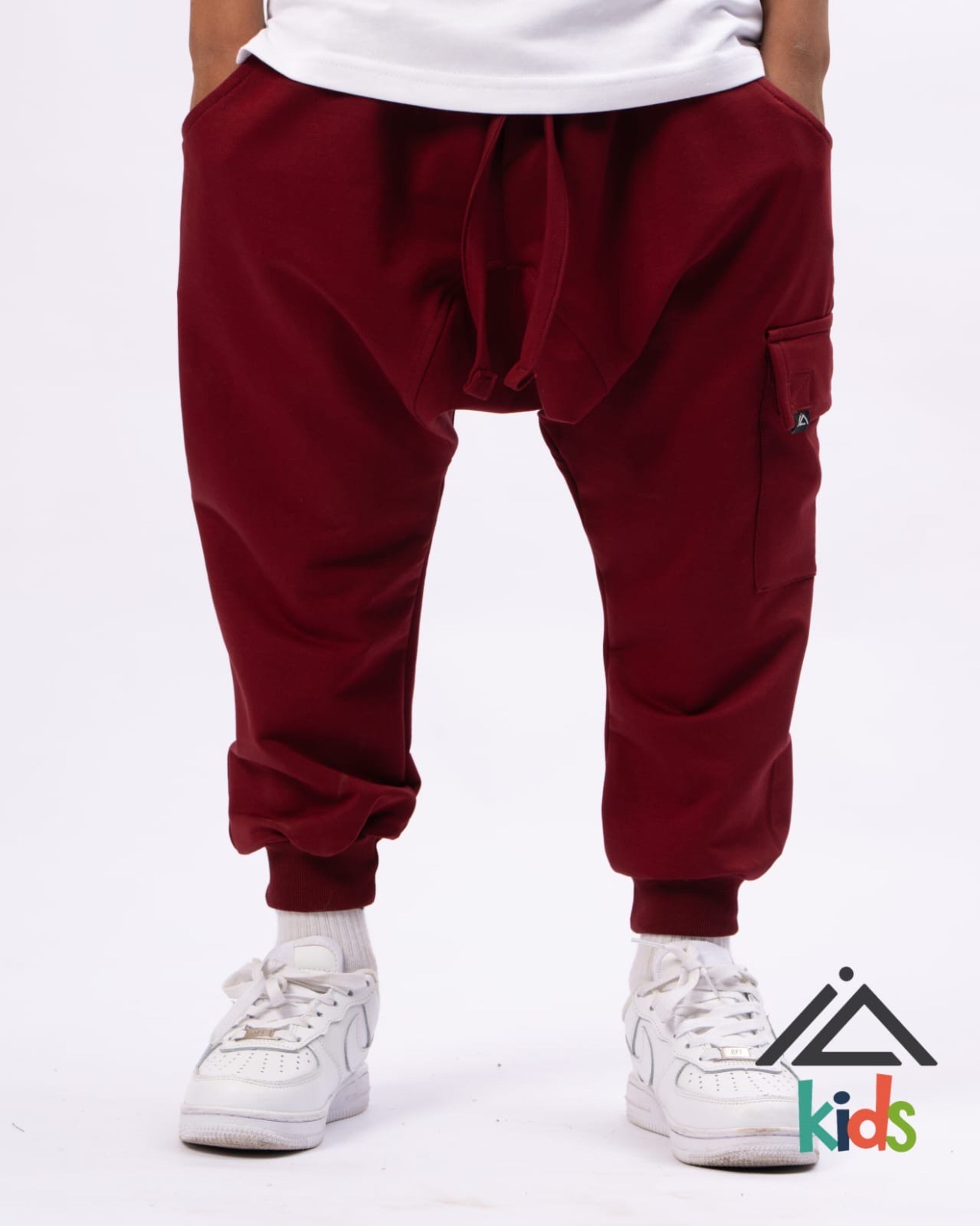 Sarouel Cargo Noor (Enfant) - Rouge