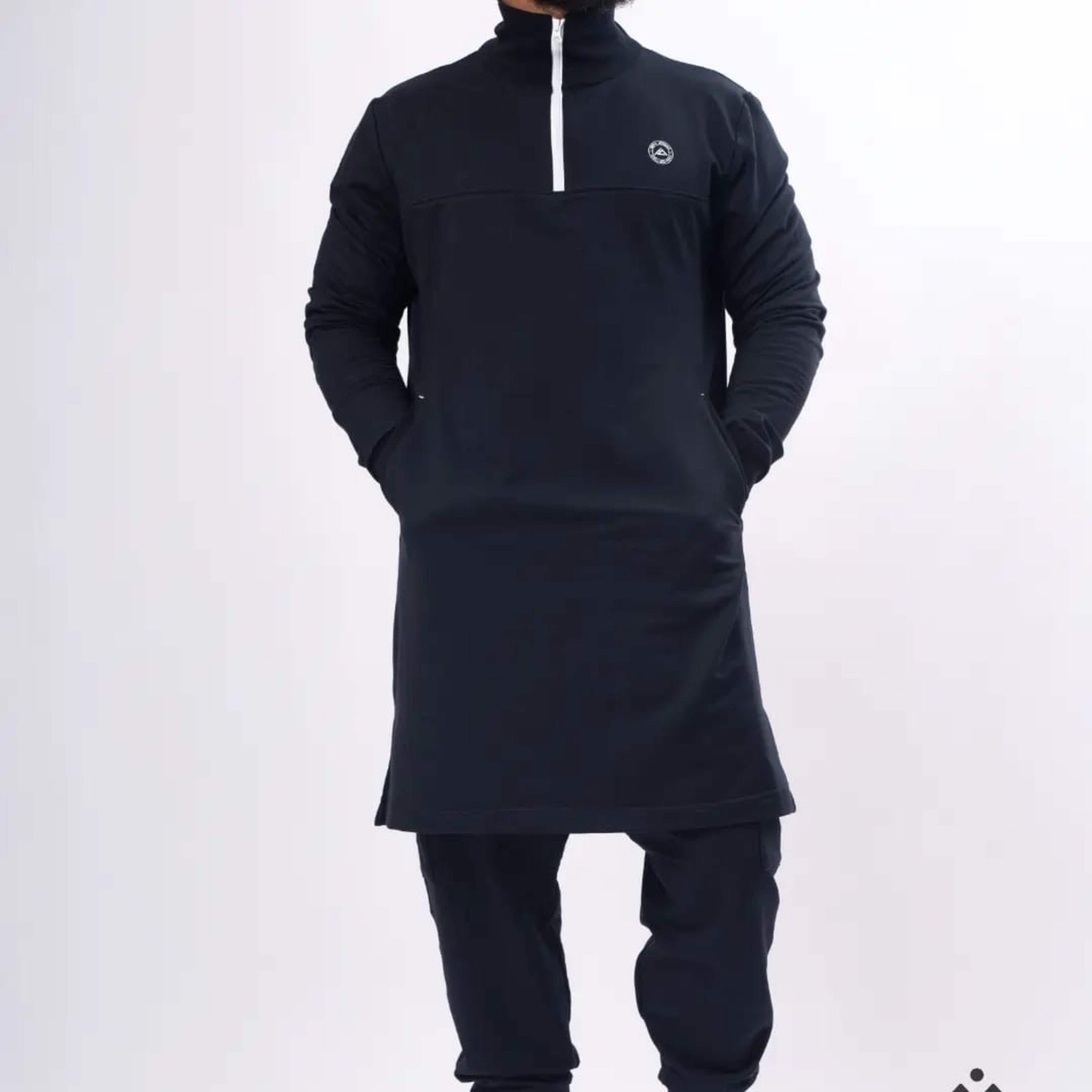 Qamis Jogging Court Hilal – Blue Navy