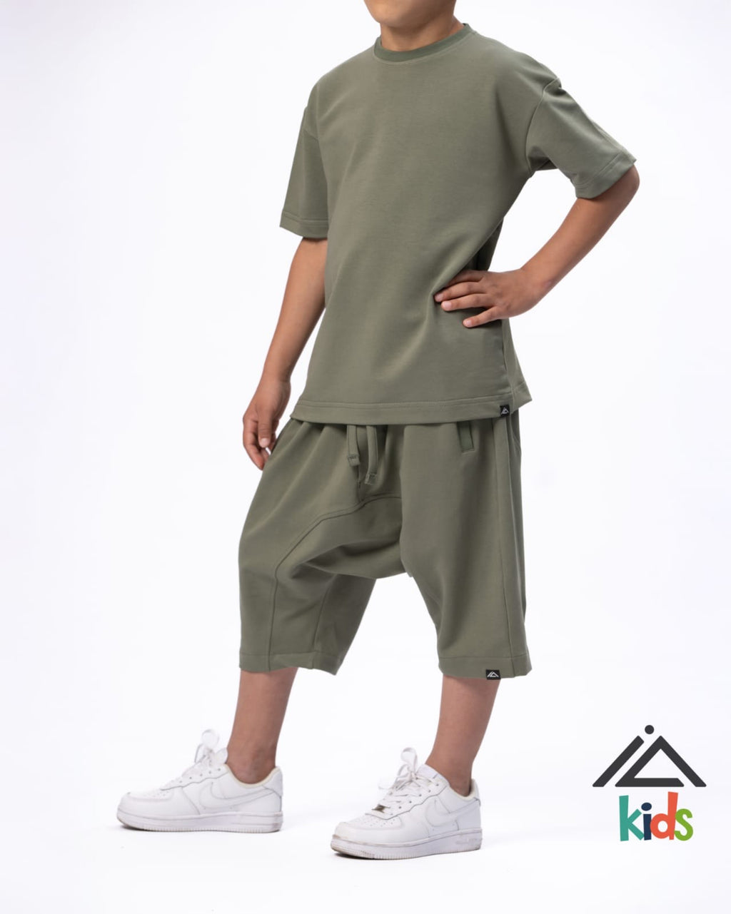 Ensemble enfant Ziad - Kaki