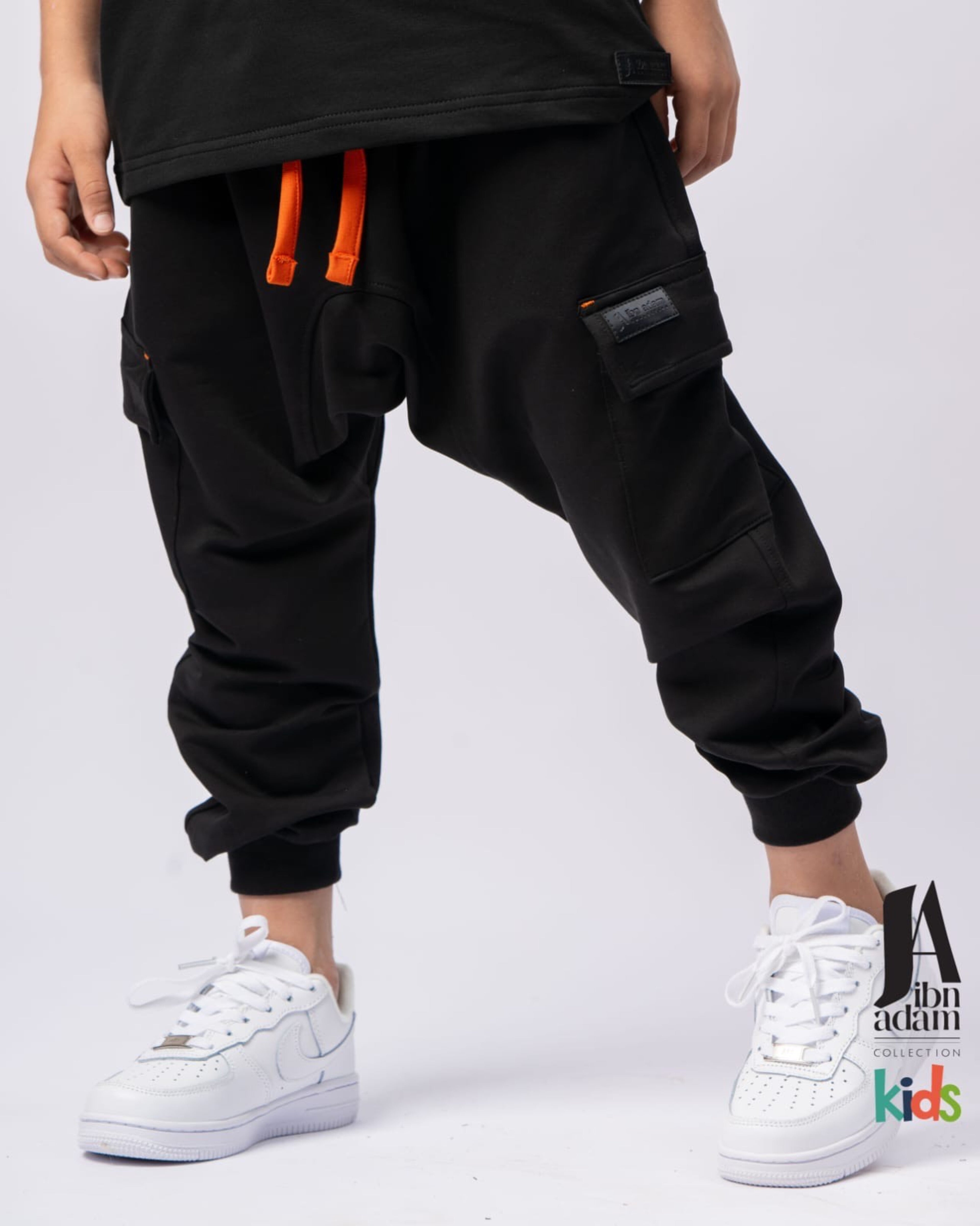 Sarouel Jogging Adam (Enfant) - Noir